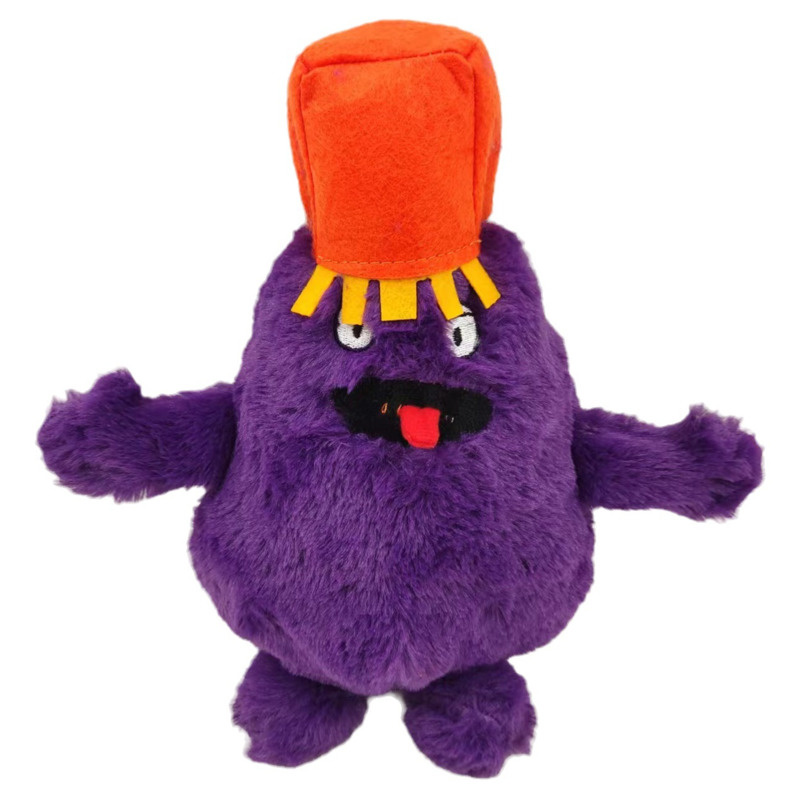 Grimaced Game Doll Grimaced Plush Toy Grimaced Shake Plush Stuffed Animal Soft Toy Mascot Pillow Gift 4 - Grimace Plush