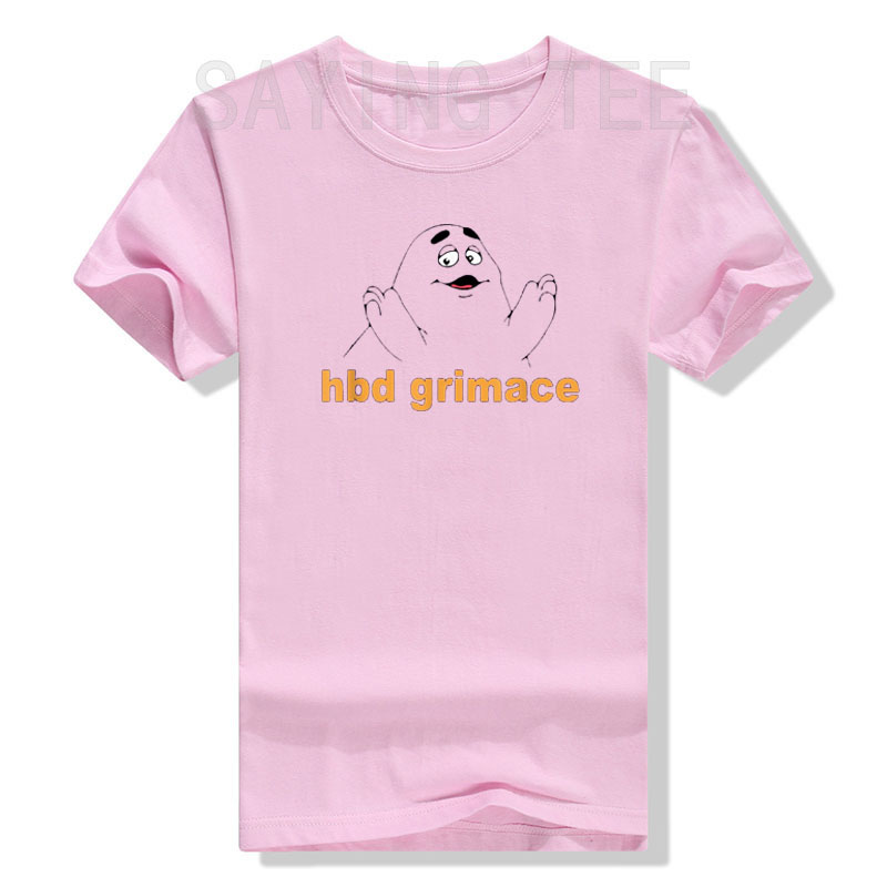Hbd Grimace T Shirt Humor Funny Cute Graphic Tee Y2k Top Lovely Novelty Comics Short Sleeve 4 - Grimace Plush